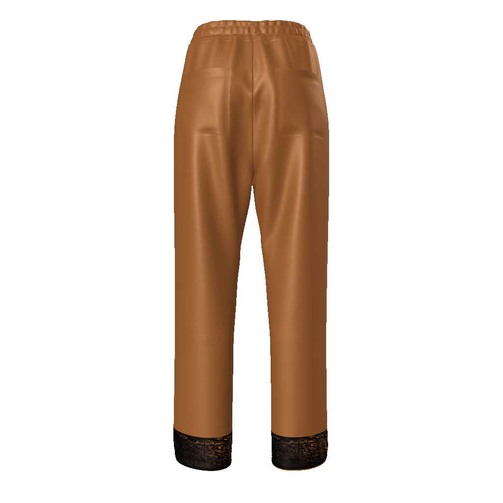 EMBEDDED BRONZE Unisex Straight Leg Pants