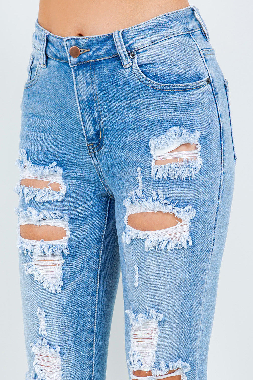 American Bazi High Waist Destroyed Jeans-1-15