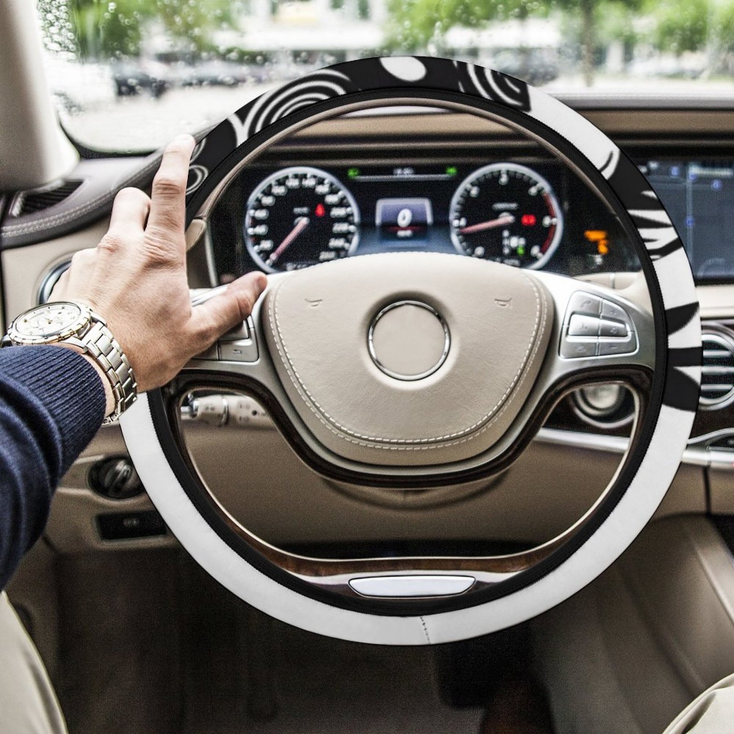 Car Steering Wheel Cover