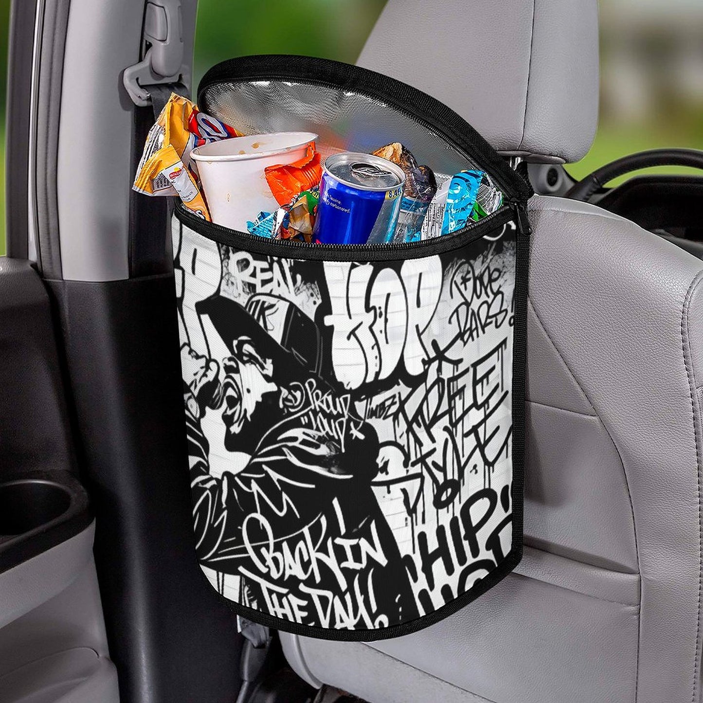 Collapsible Car Trash Bin