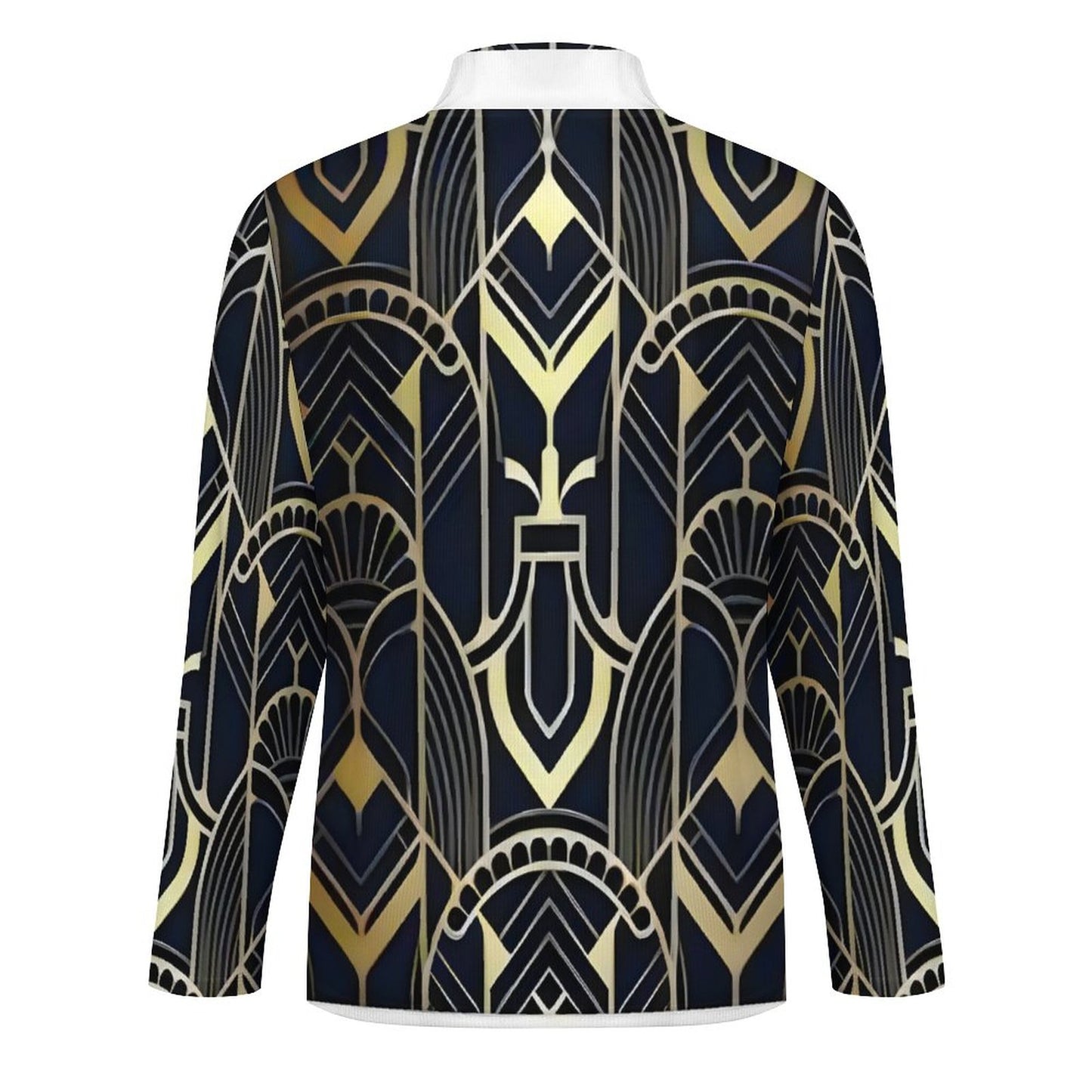 300gsm Men's Polo Sweatshirt LM111 (All-Over Printing)
