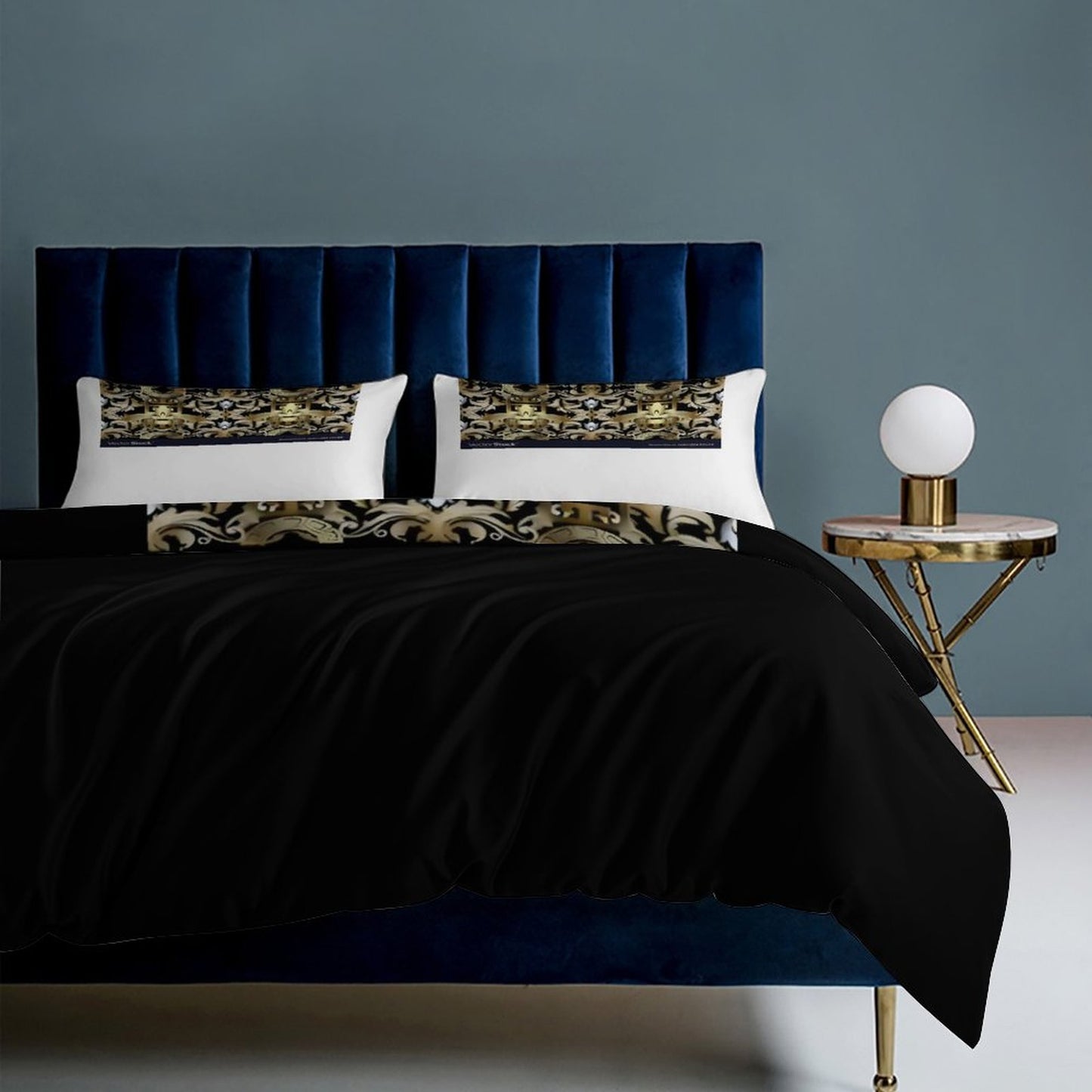 3-Piece Bedding Set-102"x90"/ 259x229cm (Dual-sided Printing)