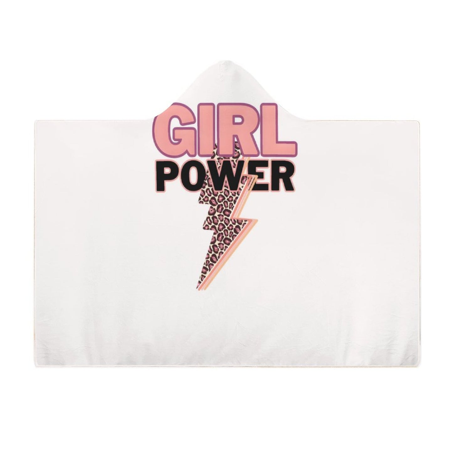 Wrap Hooded Blanket-60"x80"/ 150x200cm