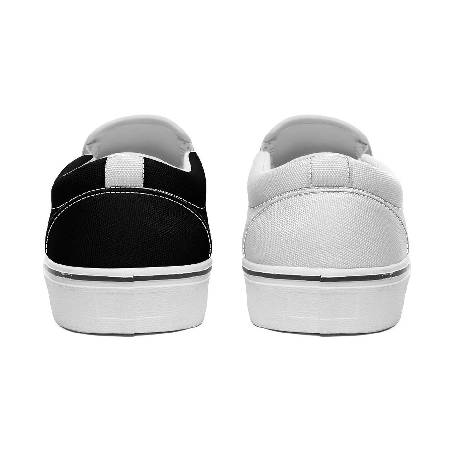 Printed Slip-on Canvas Shoes for Teenagers and Adults