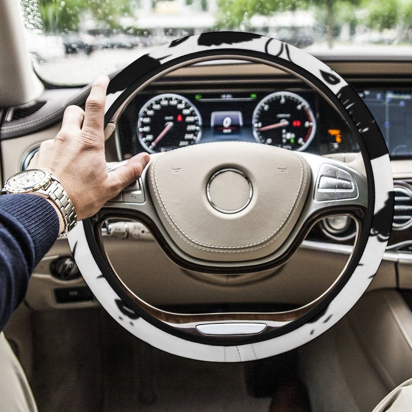 Car Steering Wheel Cover