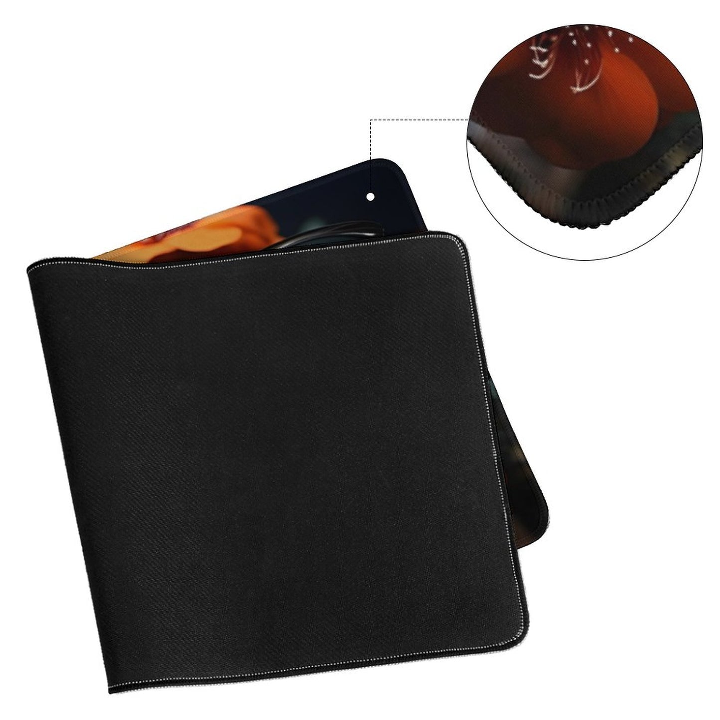 Large Desk Pad Protector with Stitched Edges-12x24 in/ 30x60cm