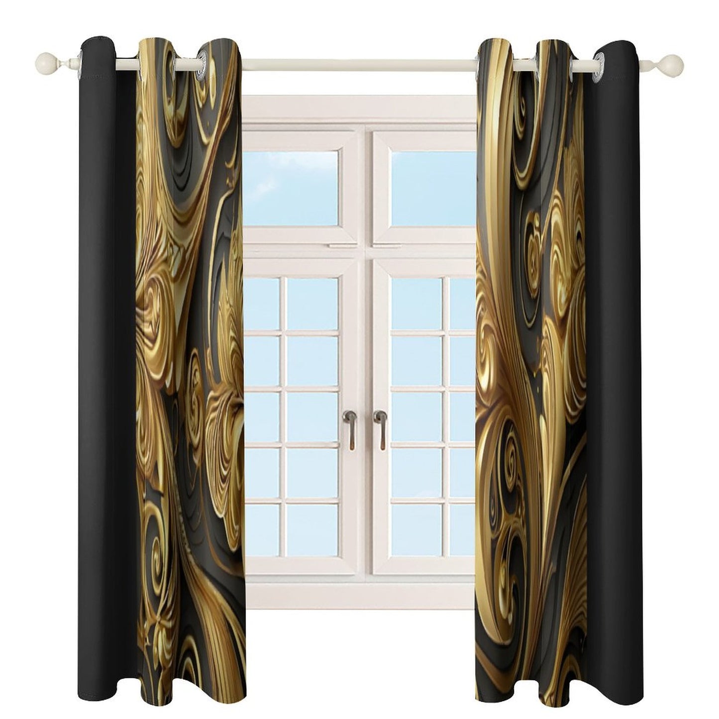 Grommet Curtain-52"x72"/ 132x183cm