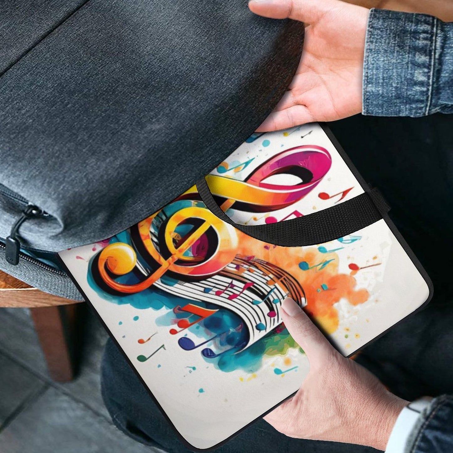 MUSIC GRAFFITI Laptop Case