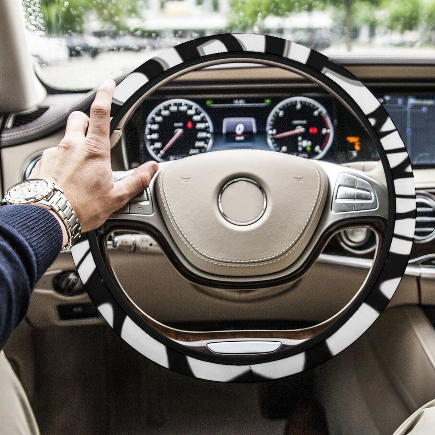 Car Steering Wheel Cover
