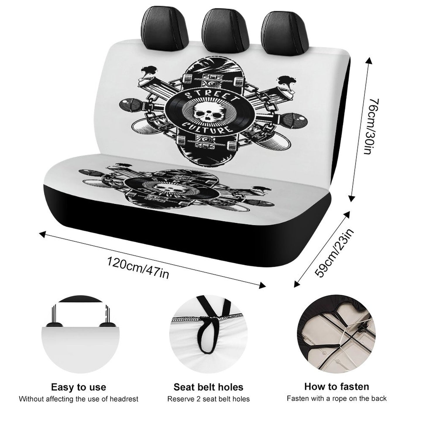 Back Seat Cover for Cars