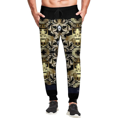 Men's Printed Sweatpants (Front All-Over Printing)