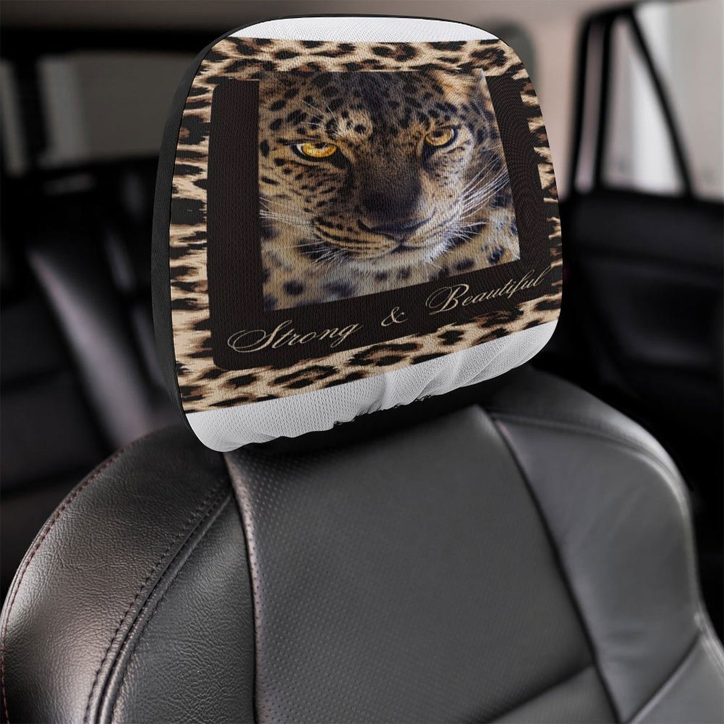 Custom Car Headrest Covers