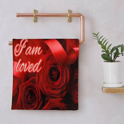 Coral Velvet Towel