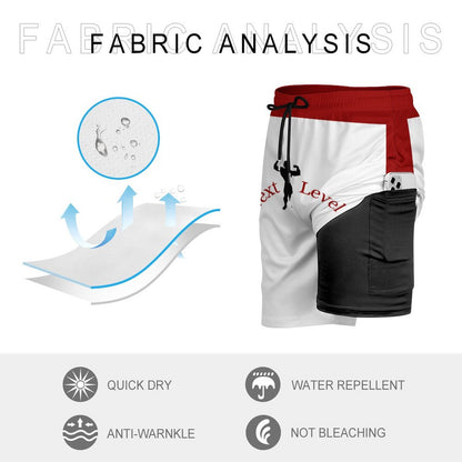 Men's Beach Shorts with 4 Pockets