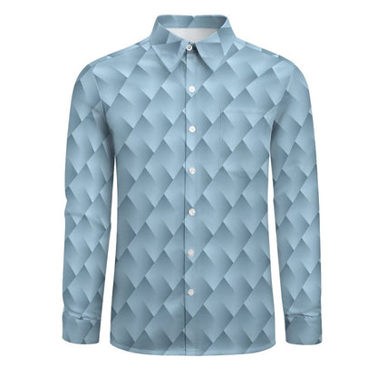Men's Long Sleeve Shirt with Pocket LS (All-Over Printing)