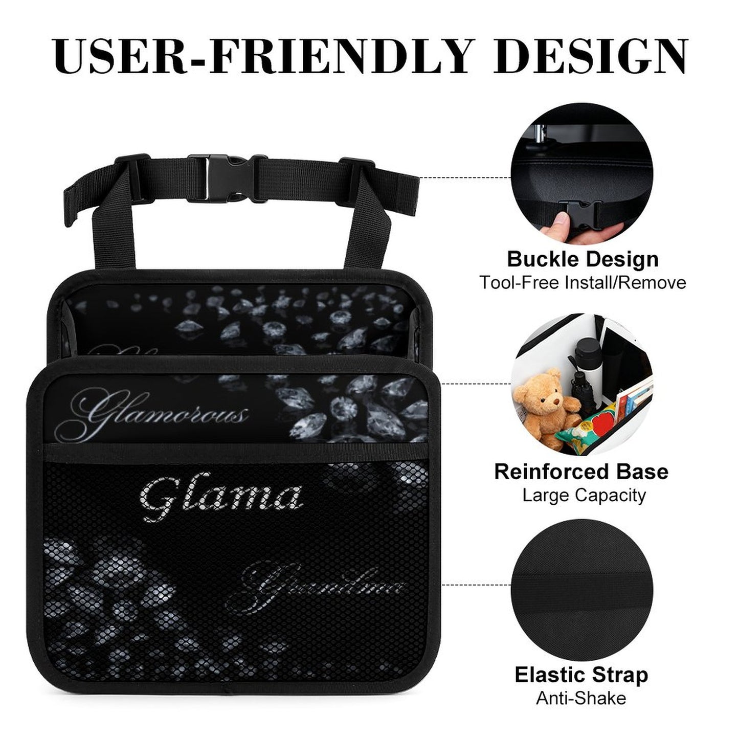 Car Seat Storage Bag(All-Over Printing)