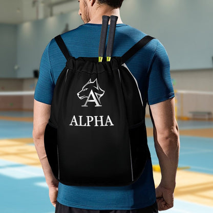 Waffle Cloth Sprots Drawstring Bag (Multi-Sites)