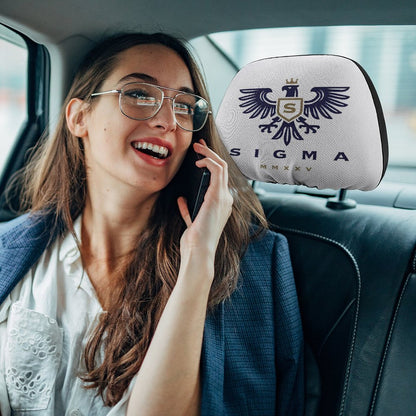 Custom Car Headrest Covers