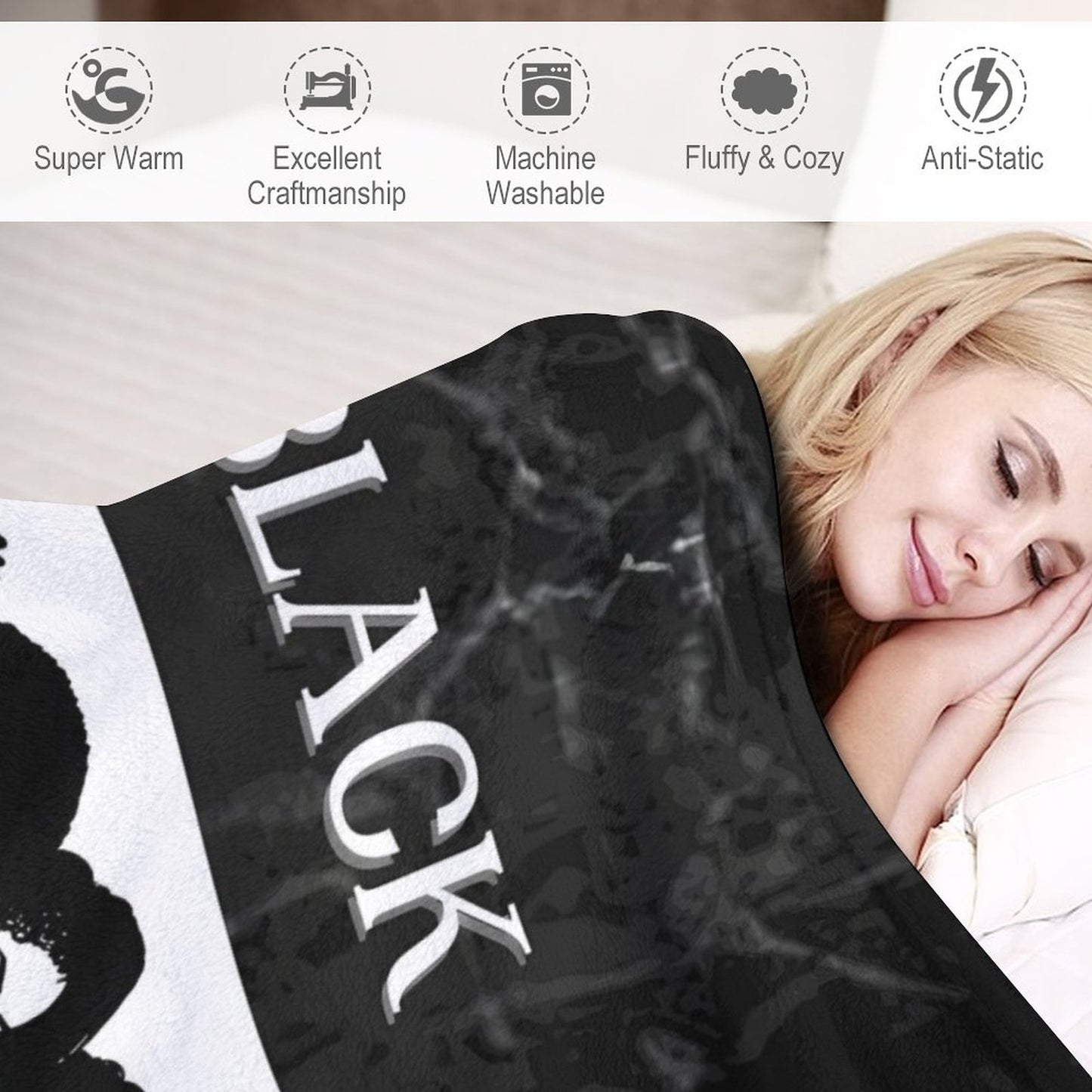 280gsm Flannel Blanket-60"x80" (Dual-sided Printing)