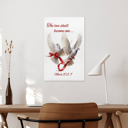 Framed Wooden Poster Hanging (Vertical 2:3)-8x12 inch