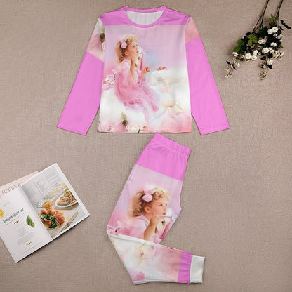 Long Sleeve Girls Nightwear JTZ (All-Over Printing)