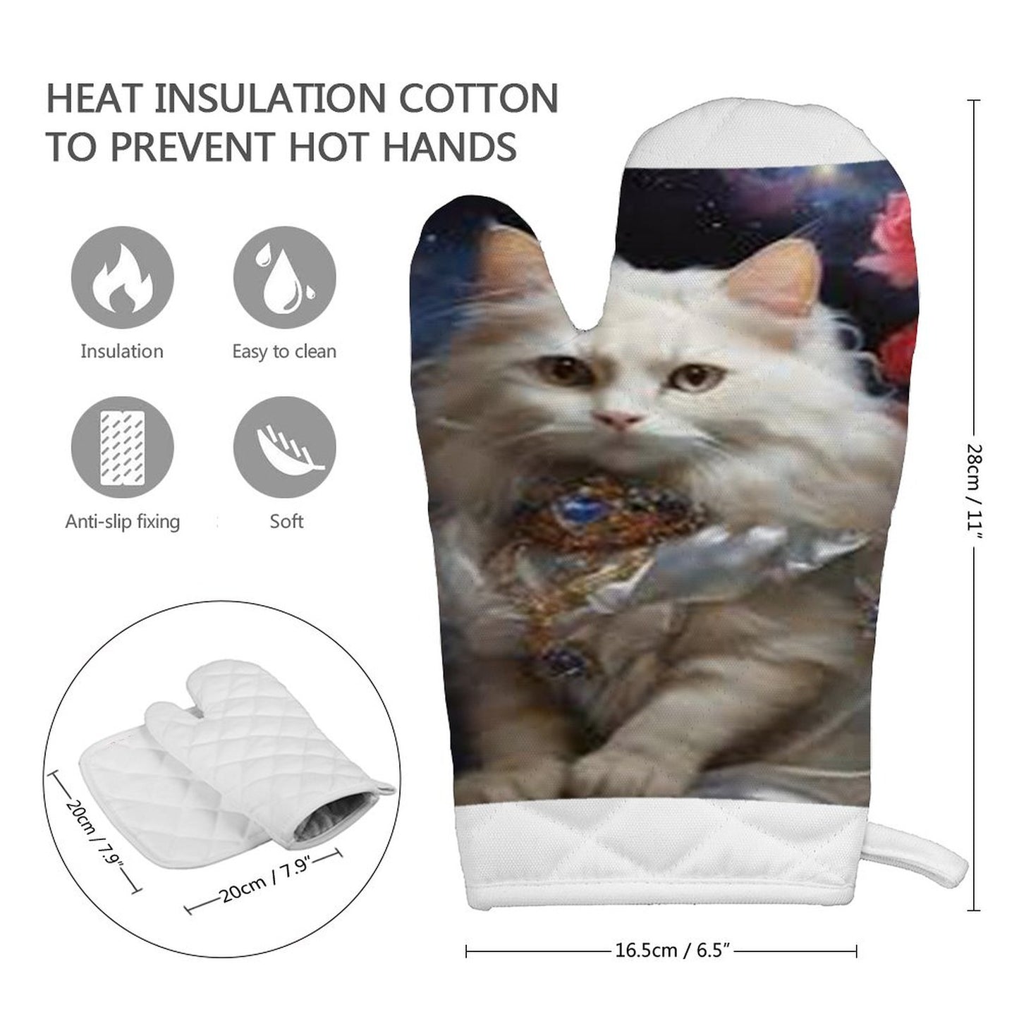 Oven Mitt Set of 2