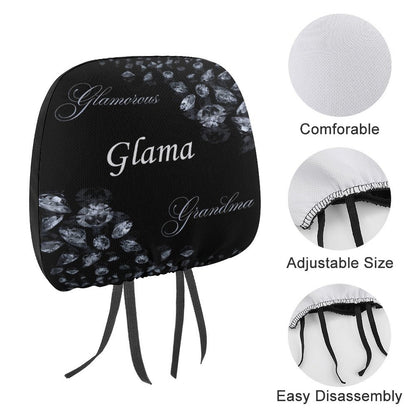 Custom Car Headrest Covers
