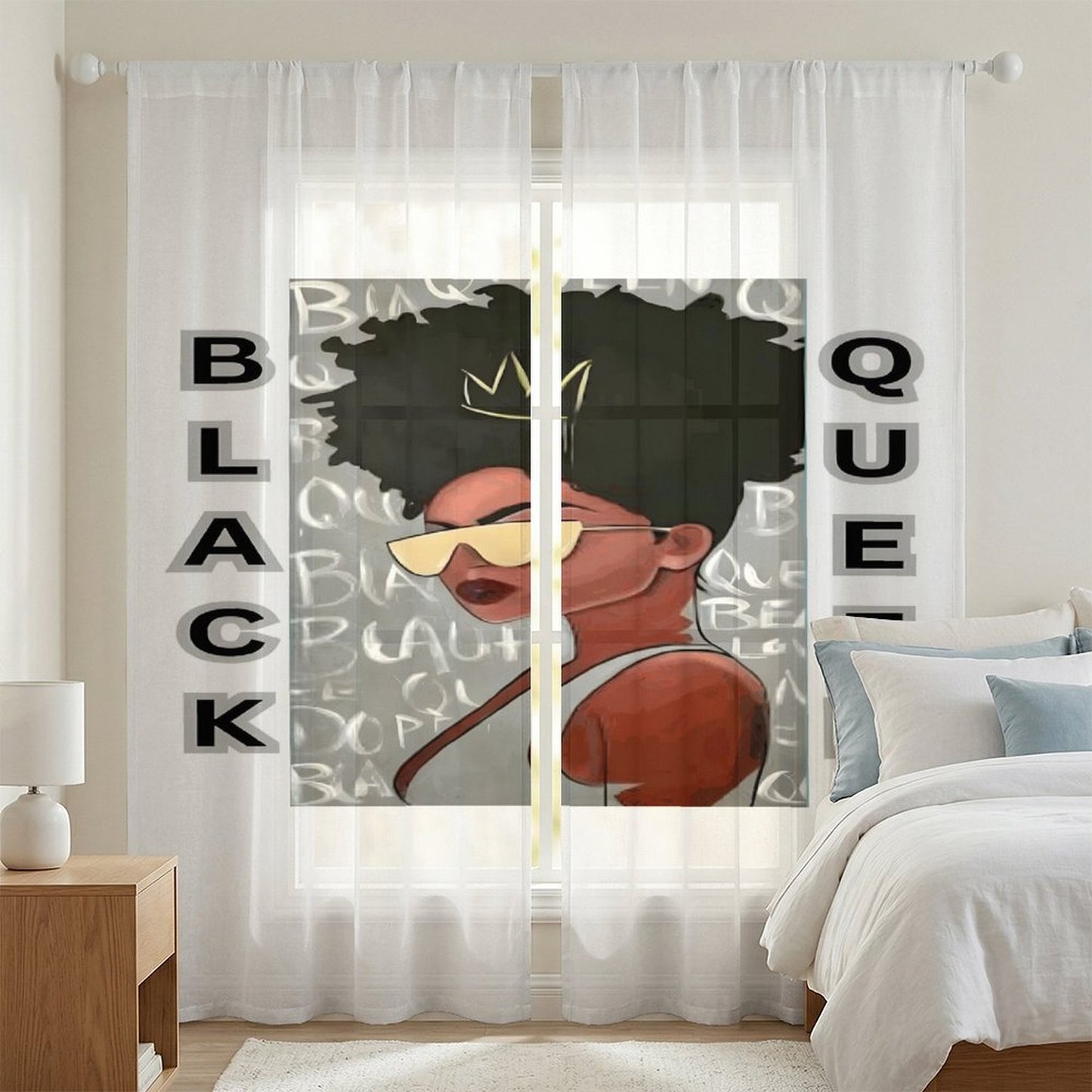 Sheer Curtain(All-Over Printing)