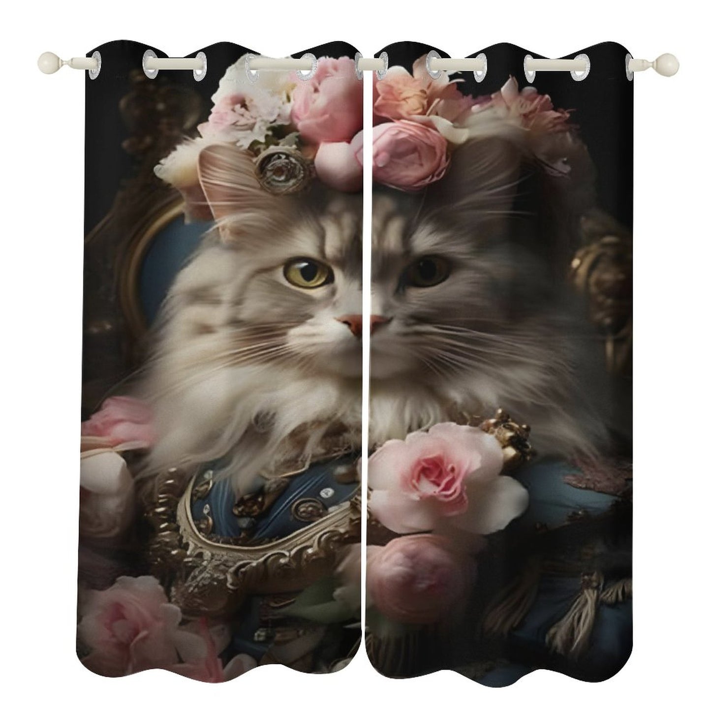 Grommet Curtain-52"x72"/ 132x183cm
