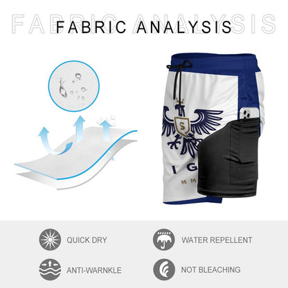 Men's Beach Shorts with 4 Pockets