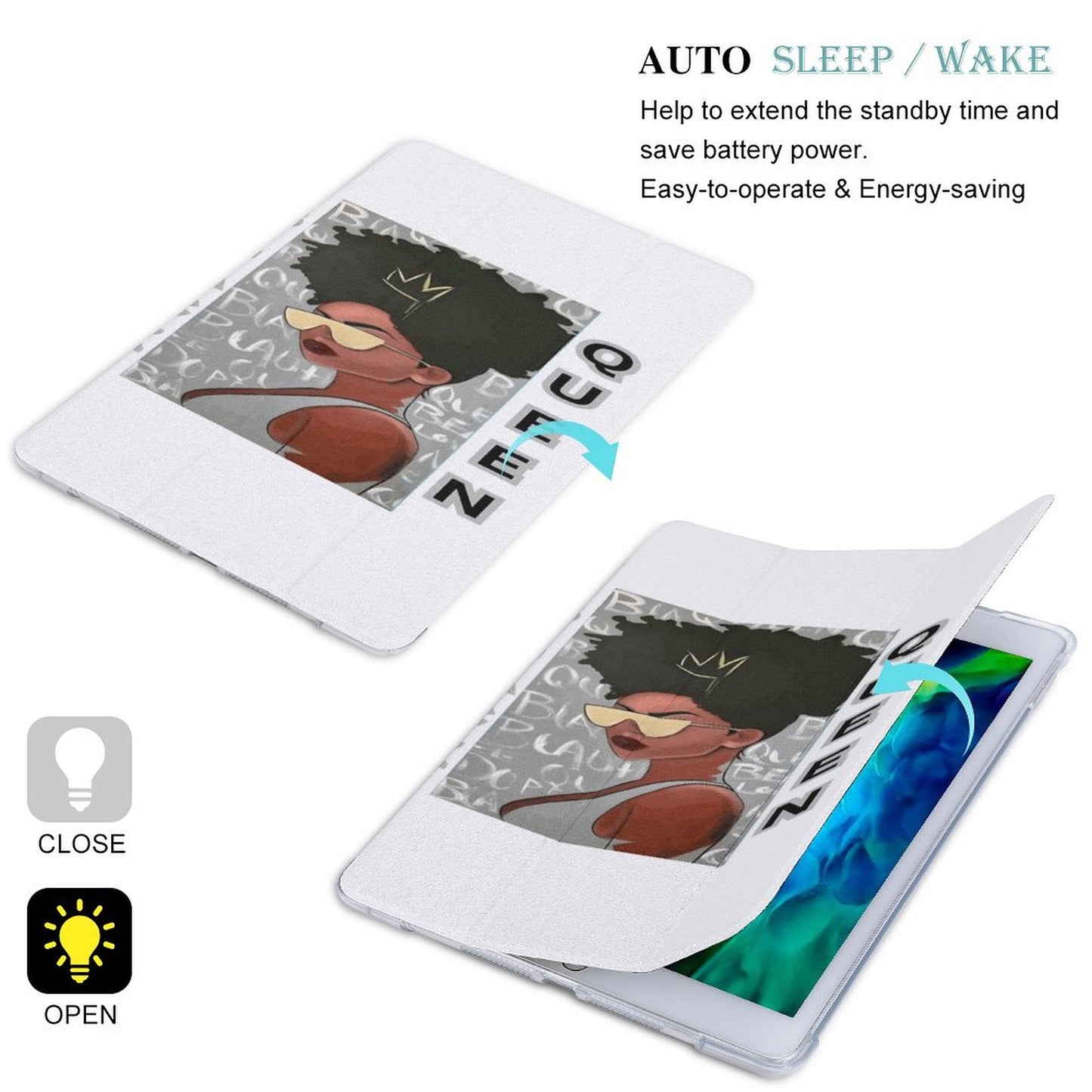 iPad Folding Case with Full Coverage