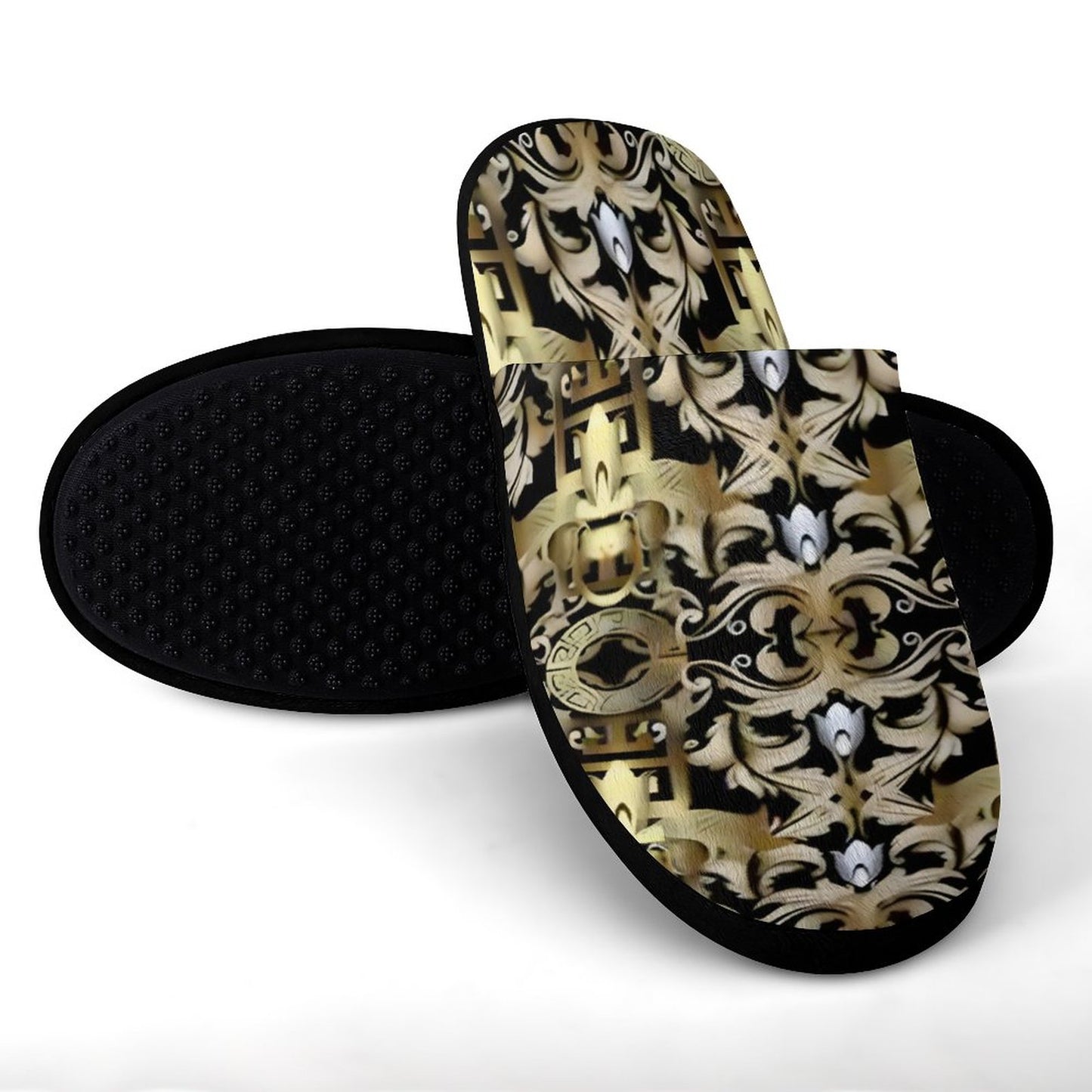 Flannel Men's Cotton Slippers