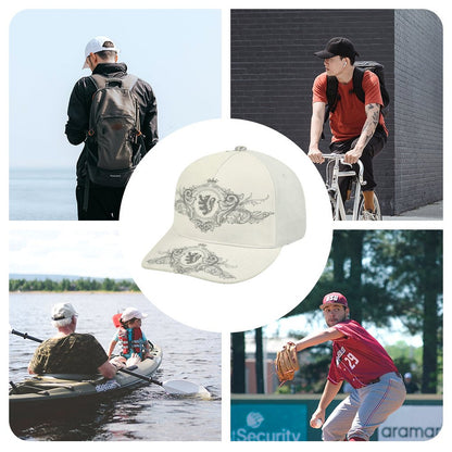 Bent Fitted Cap (All-Over Printing)