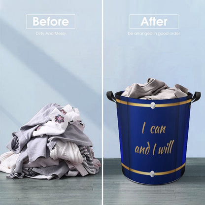Oxford Collapsible Laundry Basket