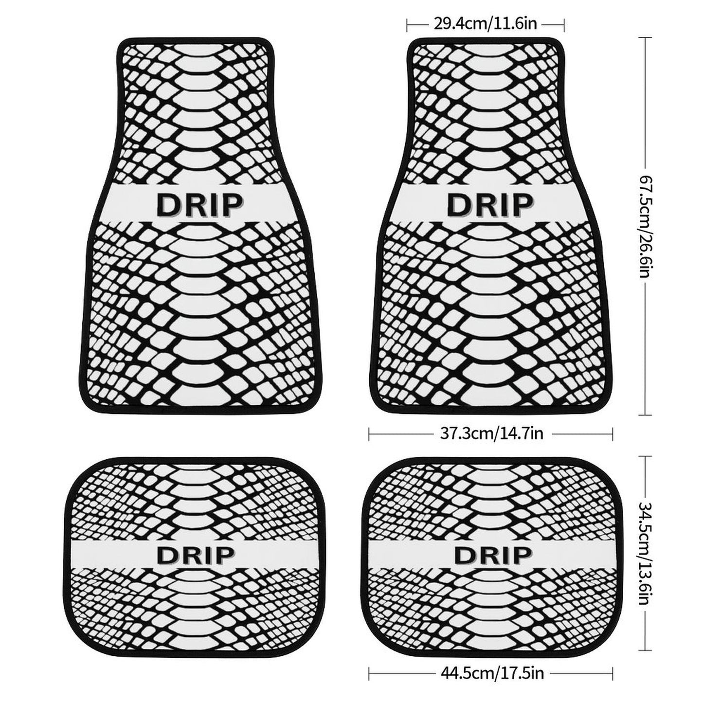Car Mat Set of 4