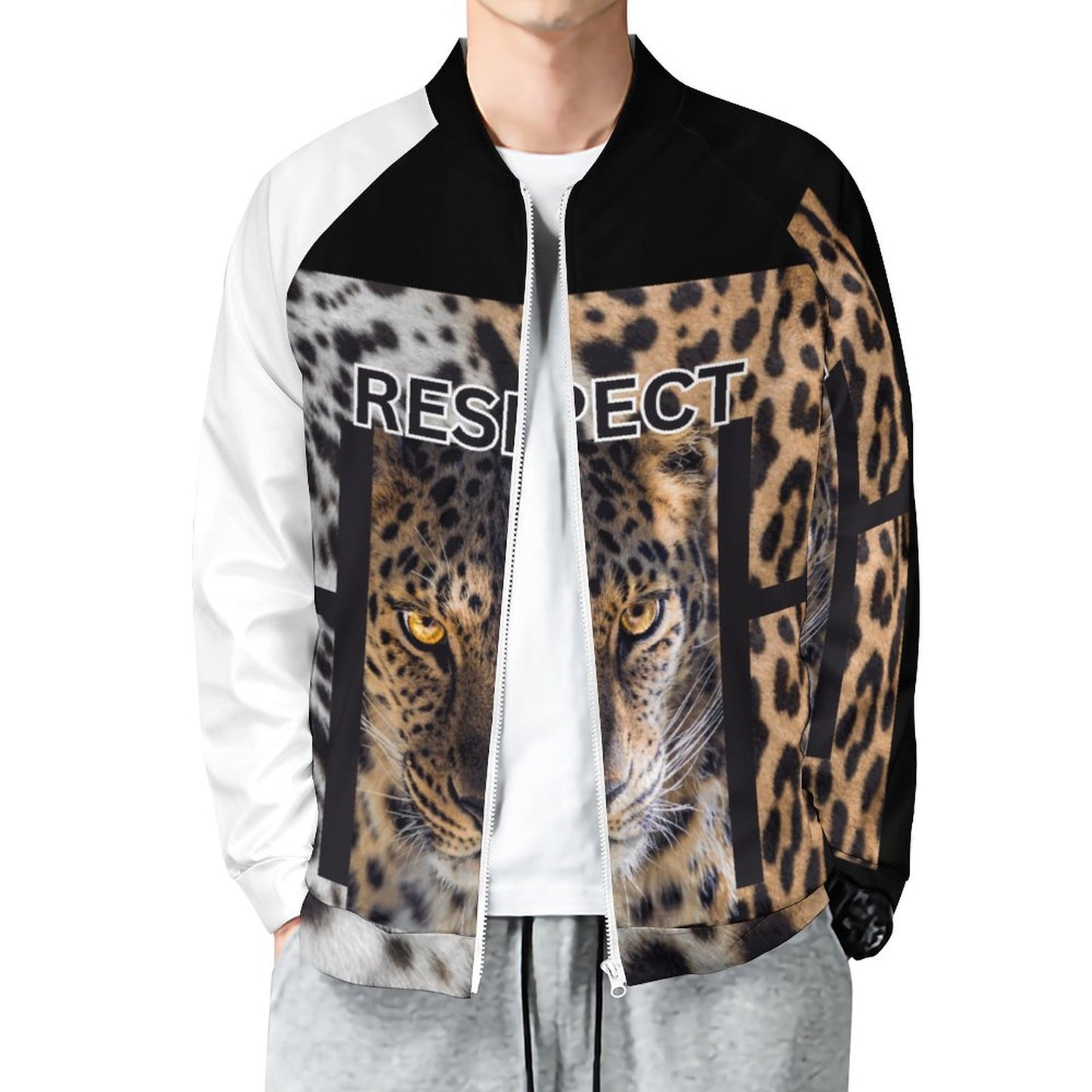 Raglan Zip-up Shirt WY10 (All-Over Printing)