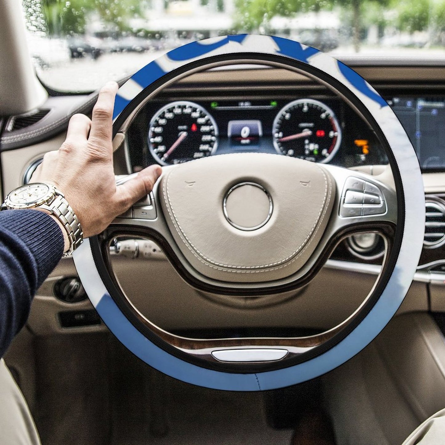 Car Steering Wheel Cover-BELIEVE