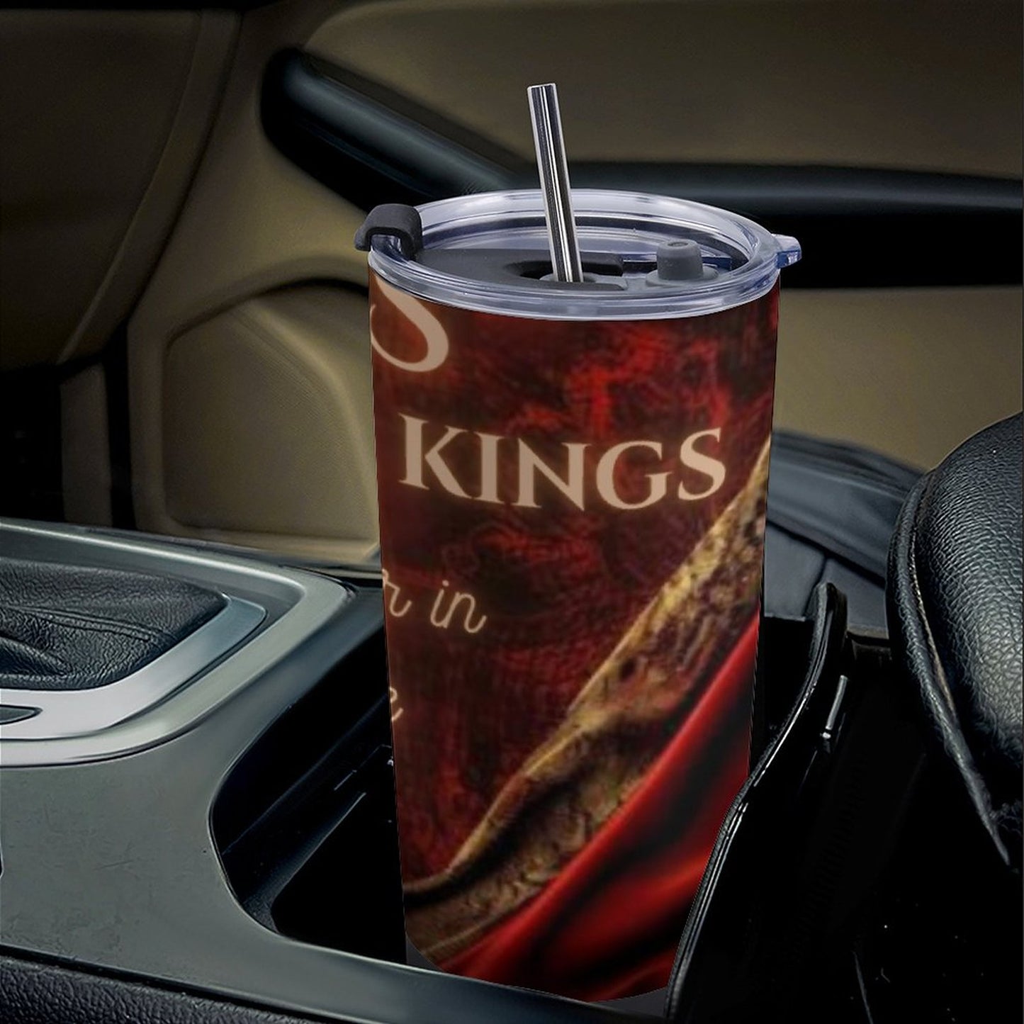Car Travel Mug Set with Cleaning Kit (590ml/20oz)