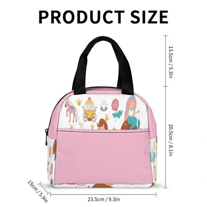 Insulated Lunch Bag with Pocket (All-Over Printing)