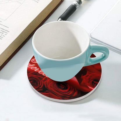 Round Ceramic Coaster