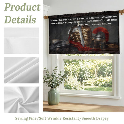 Short Window Curtains(All-Over Printing)