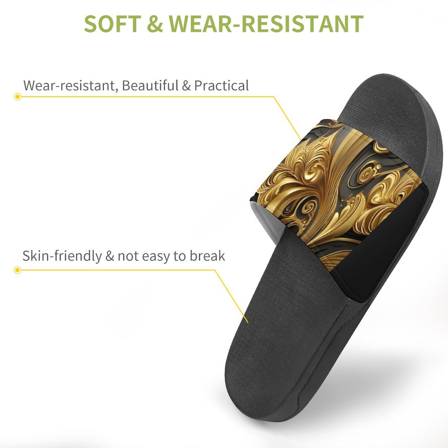 Personalized Casual UnisexPVC Slippers