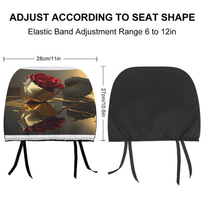 Custom Car Headrest Covers