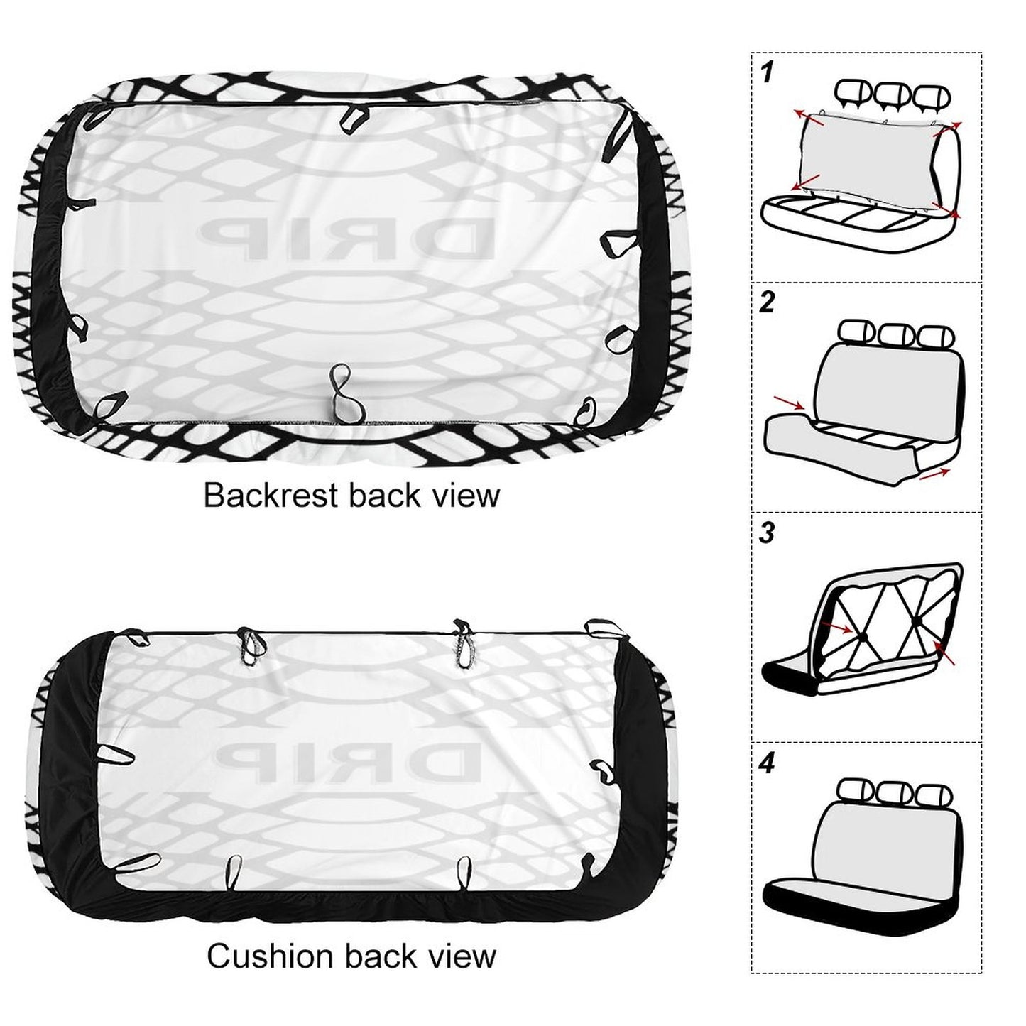 Back Seat Cover for Cars