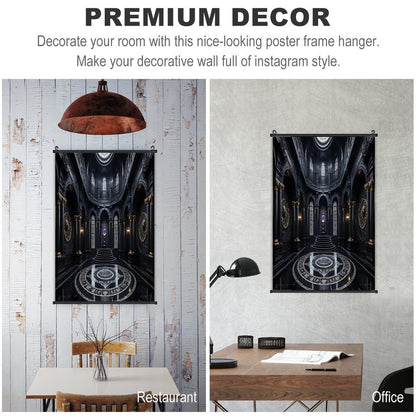 Canvas Hanging Poster with Scrolls-16"x24"/ 40x60cm