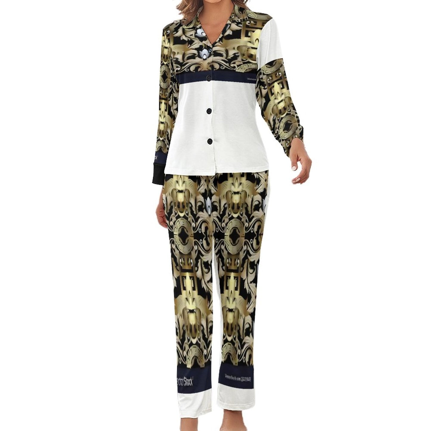 110gsm Satin Pajama Set DTZREV1 (All-Over Printing)
