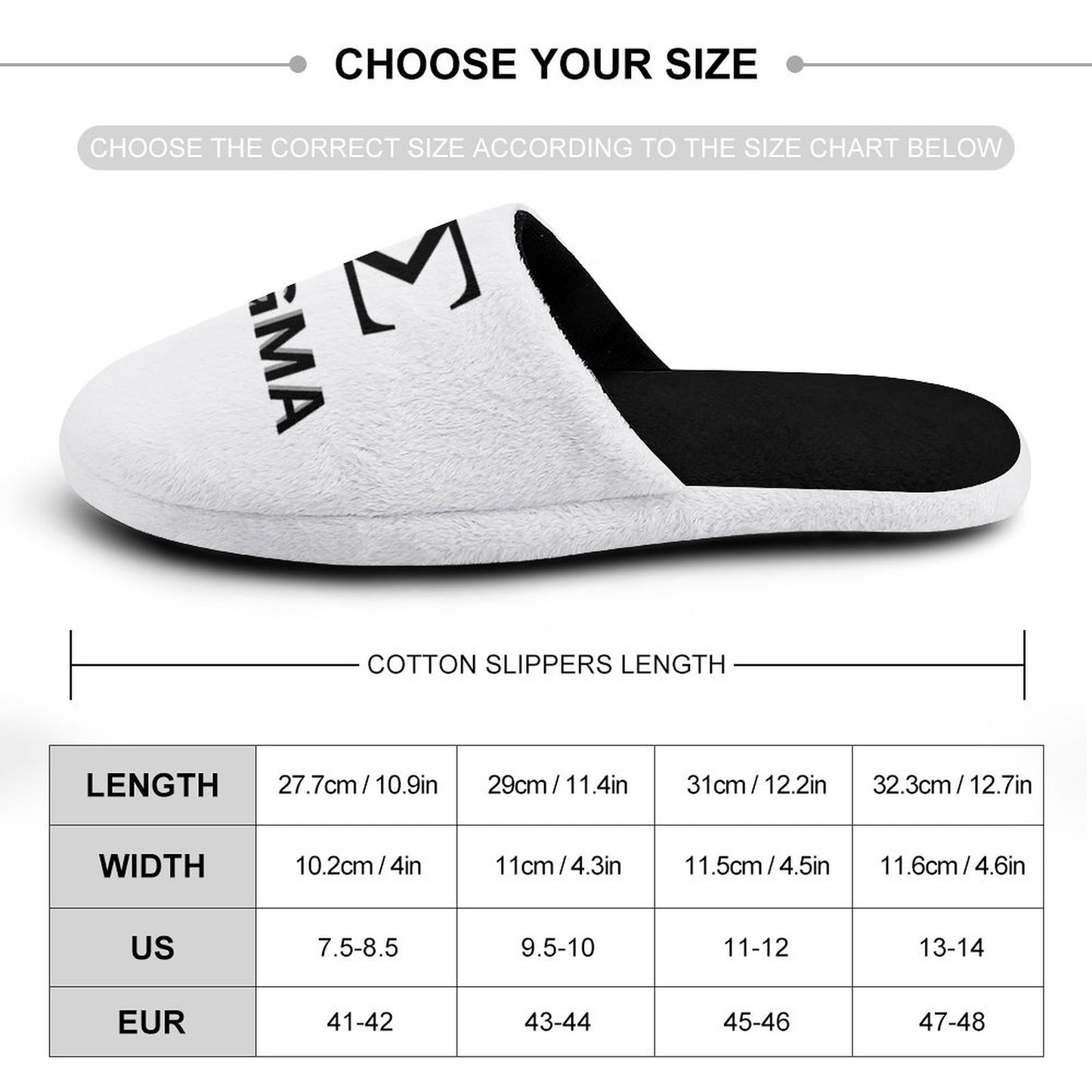 Flannel Men's Cotton Slippers