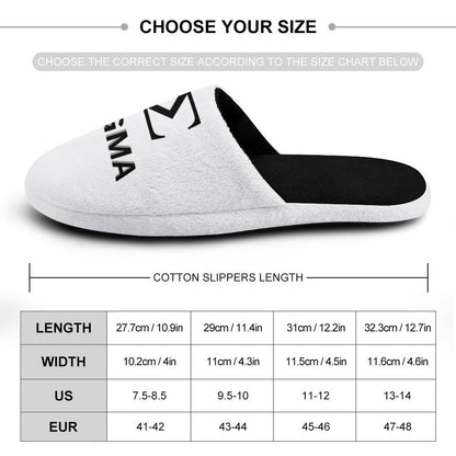 Flannel Men's Cotton Slippers