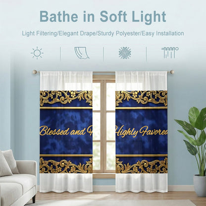 Sheer Curtain(All-Over Printing)