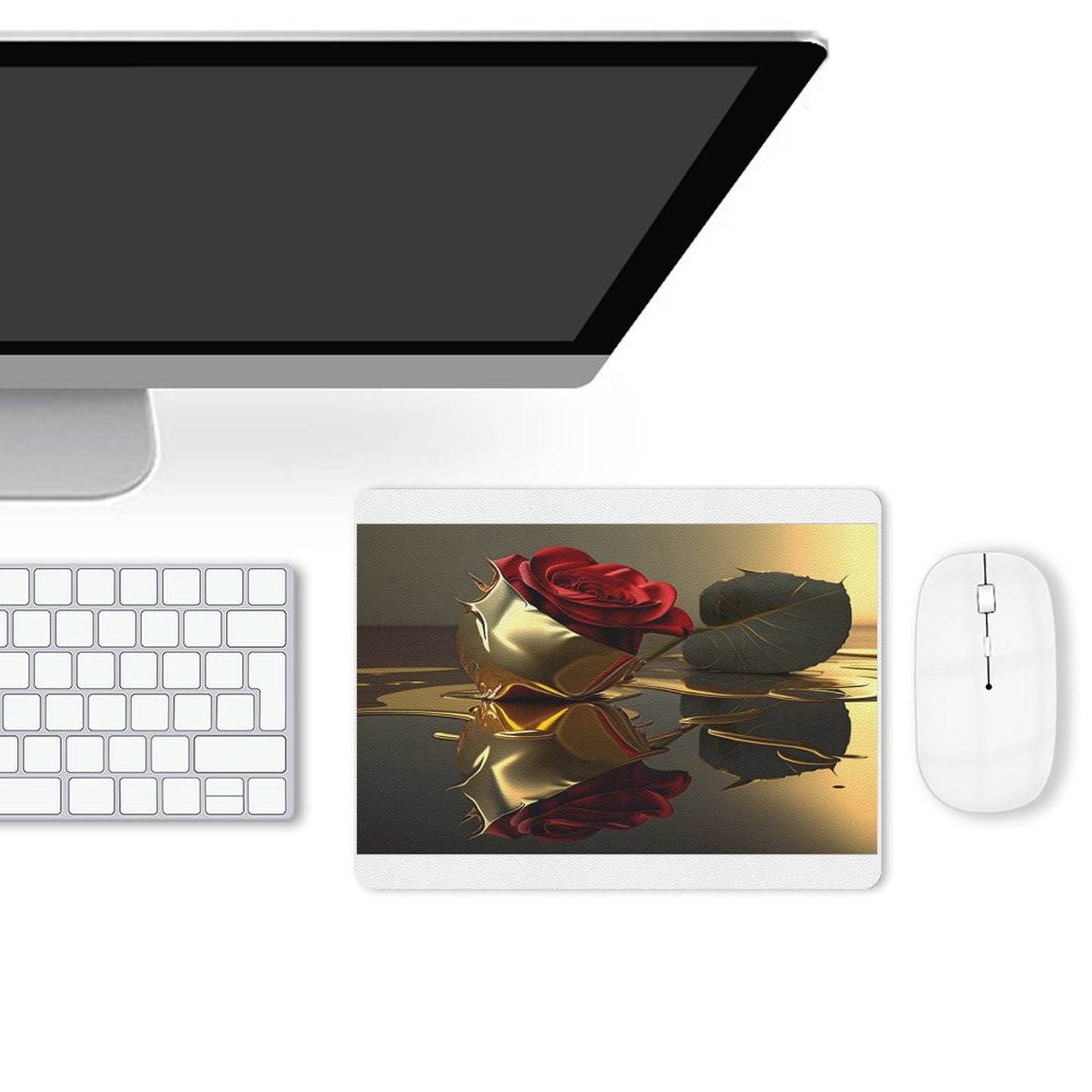 PU Leather Mouse Pad